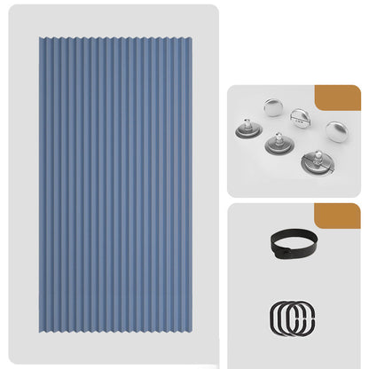 ⏰🔥LIMITED TIME 49% OFF! ⭐No-Drill Magnetic Accordion Door Curtain