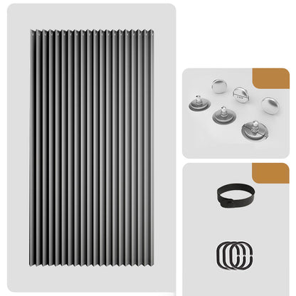 ⏰🔥LIMITED TIME 49% OFF! ⭐No-Drill Magnetic Accordion Door Curtain