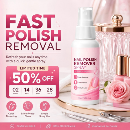 Nail Polish Dissolving Removal Spray