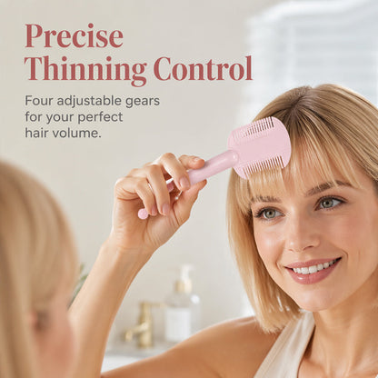 DIY Hair Thinning Comb – Adjustable Blade & Beginner-Friendly Design