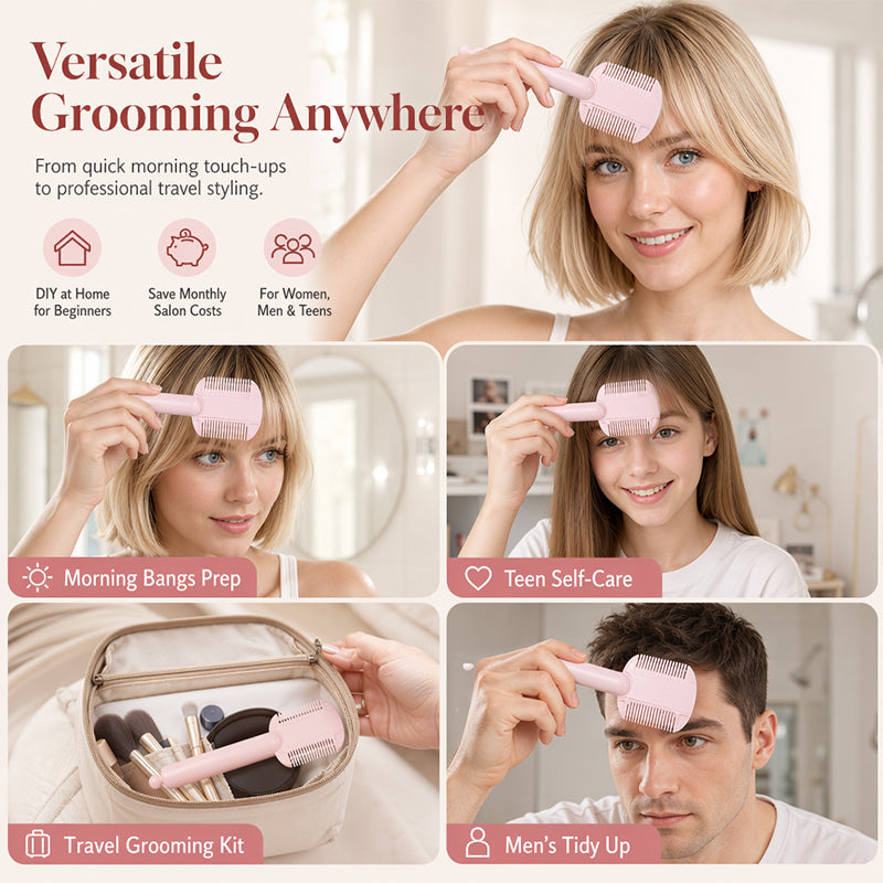 DIY Hair Thinning Comb – Adjustable Blade & Beginner-Friendly Design