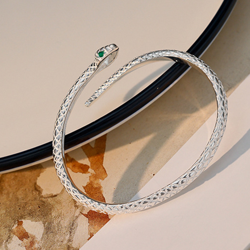 📢📢50% OFF !! ⏰Vintage Snake Bangle Bracelet