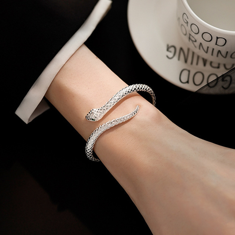 📢📢50% OFF !! ⏰Vintage Snake Bangle Bracelet