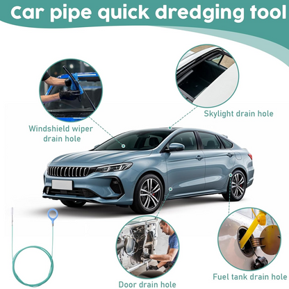 Auto Sunroof Drain Cleaning Tool – Flexible Pipe Brush