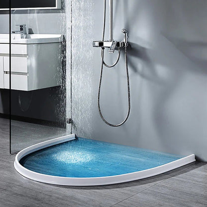 🚿50% OFF NOW! Self‑Adhesive Water Retaining Strip – Flexible Shower Water Barrier Dam, Stop Bathroom Water Splashing & Flooding for Wet‑Dry Separation