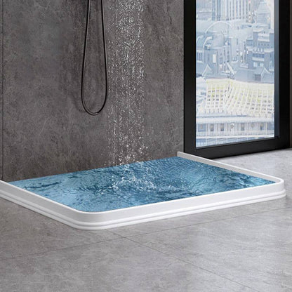🚿50% OFF NOW! Self‑Adhesive Water Retaining Strip – Flexible Shower Water Barrier Dam, Stop Bathroom Water Splashing & Flooding for Wet‑Dry Separation