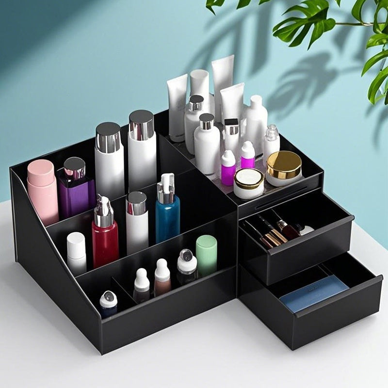🎁2026 New Arrivals 50% OFF💥Desktop Makeup Organizer with Drawers – Space-Saving PP Design, Multi-Tiered Storage & Portable Slide Drawers ✨