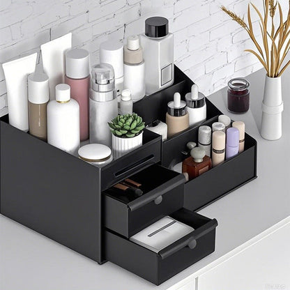 🎁2026 New Arrivals 50% OFF💥Desktop Makeup Organizer with Drawers – Space-Saving PP Design, Multi-Tiered Storage & Portable Slide Drawers ✨