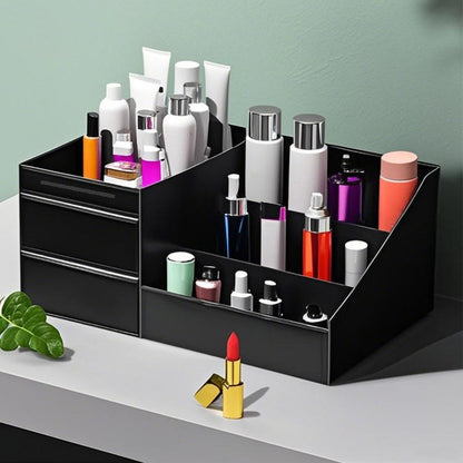 🎁2026 New Arrivals 50% OFF💥Desktop Makeup Organizer with Drawers – Space-Saving PP Design, Multi-Tiered Storage & Portable Slide Drawers ✨