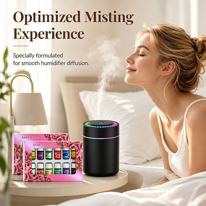 🔥Limited Time 50% Off！🎁🌺The fresh scent lifts your mood！🌷12-Pack Water Soluble Essential Oils Set
