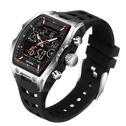 ⌚ Read It in the Dark – Men's Dual Display Sports Watch with Luminous Dial. Waterproof & Rugged. 50% Off. UK Stock