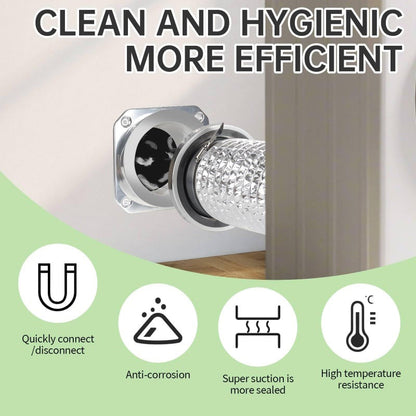 🎉 2026 Sale — Over 7,900 Sold!🧲 Magnetic Dryer Vent Coupling Connector Kit