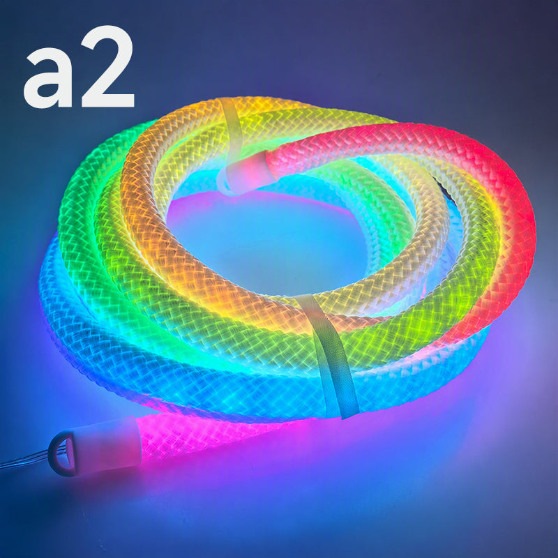 📢📢50% OFF !! ⏰Dragon Scale Woven LED Neon Rope Light