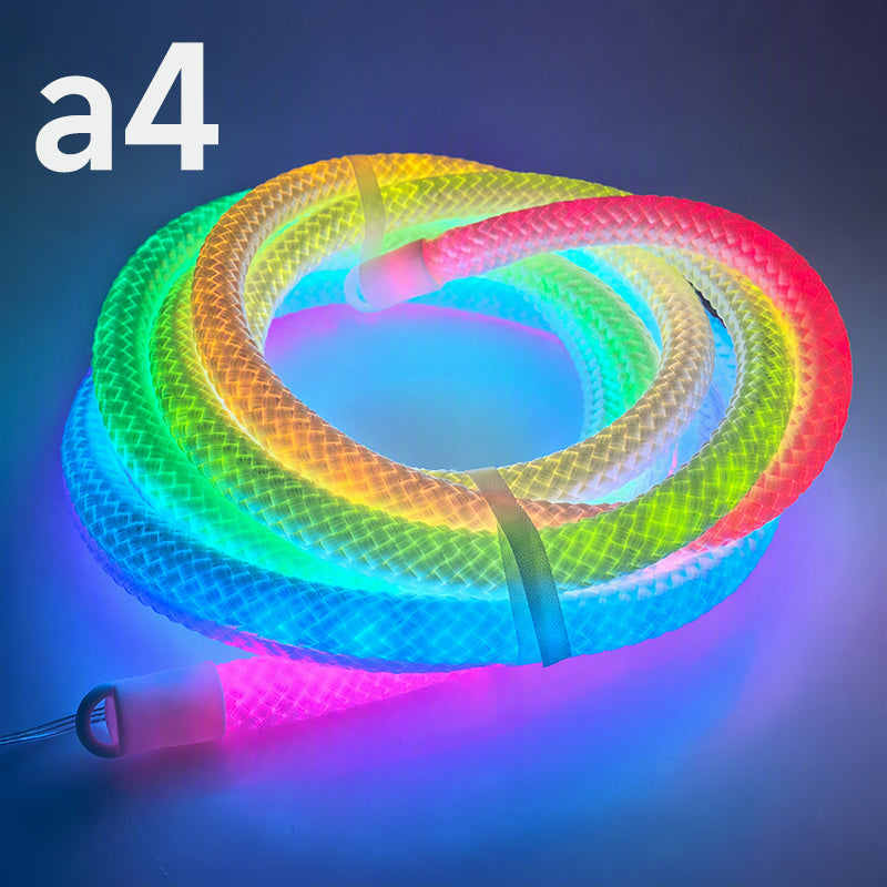 📢📢50% OFF !! ⏰Dragon Scale Woven LED Neon Rope Light