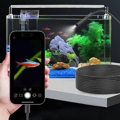 📢📢50% OFF !! ⏰Waterproof Borescope Camera with Adjustable Light