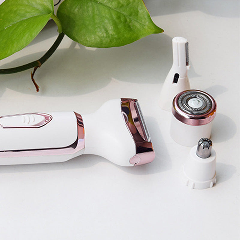 🏆 Last Day Special Price £13.99 ! ⚡ 4‑In‑1 Electric Cordless Lady Body Hair Shaver – smooth gentle shaving, cord‑free convenience, multi‑head design, ideal for body, armpit and bikini line grooming ✨