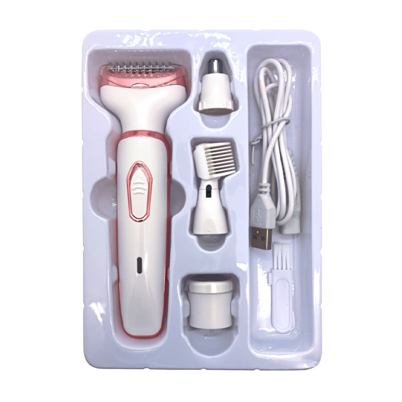 🏆 Last Day Special Price £13.99 ! ⚡ 4‑In‑1 Electric Cordless Lady Body Hair Shaver – smooth gentle shaving, cord‑free convenience, multi‑head design, ideal for body, armpit and bikini line grooming ✨
