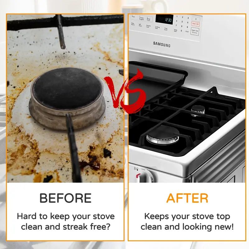 Reusable Gas Stove Burner Protectors