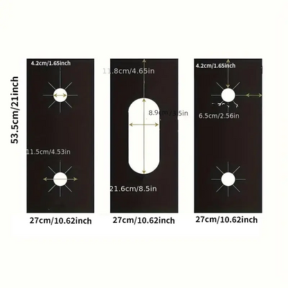 Reusable Gas Stove Burner Protectors