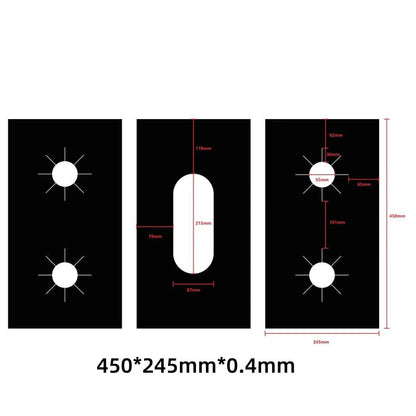 Reusable Gas Stove Burner Protectors