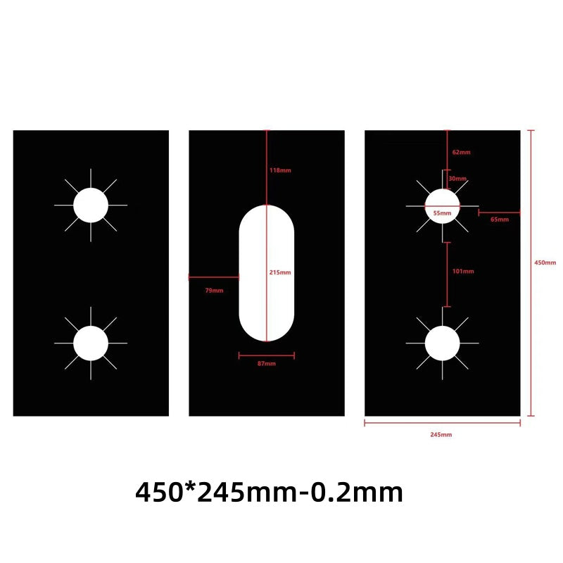 Reusable Gas Stove Burner Protectors