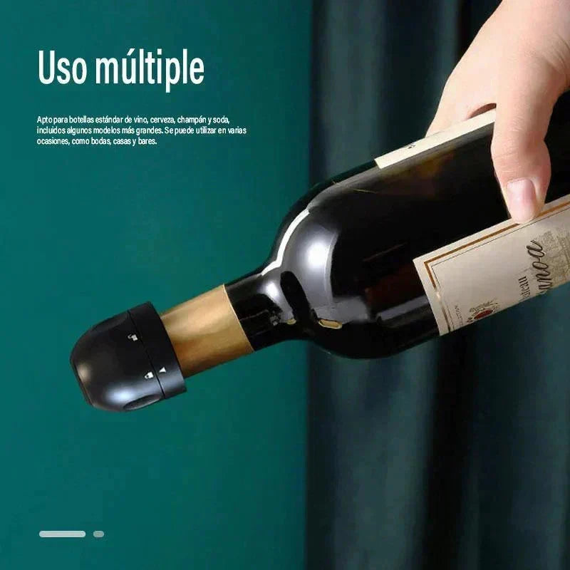 Welcome！！！！！🥂🎄 Silicone seal-for wine/champagne bottles – The perfect Christmas accessory 🥂