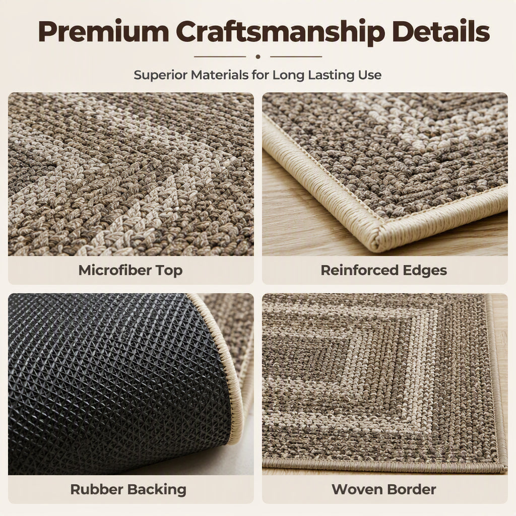 📢📢40% OFF !! ⏰Elegant Woven Runner Rug