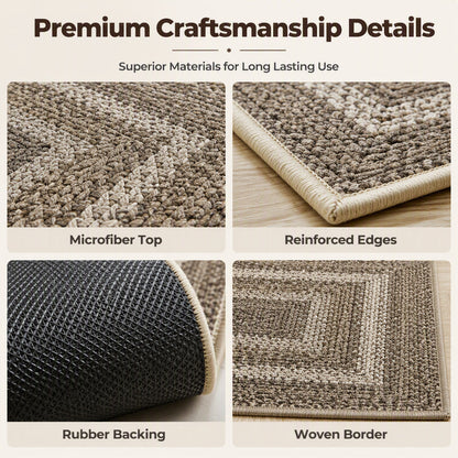 📢📢40% OFF !! ⏰Elegant Woven Runner Rug