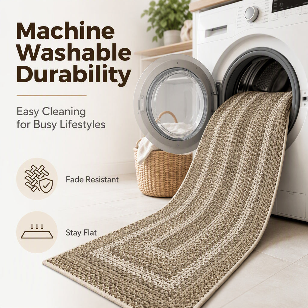 📢📢40% OFF !! ⏰Elegant Woven Runner Rug