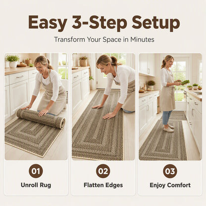 📢📢40% OFF !! ⏰Elegant Woven Runner Rug