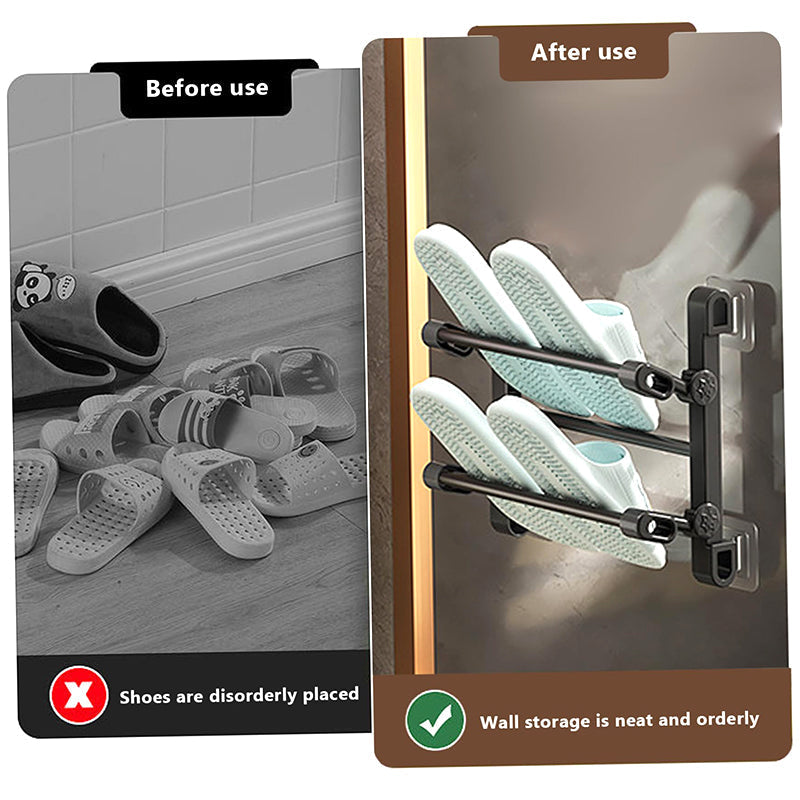 📢📢 50% OFF !! ⏰Foldable Door Shoe Rack