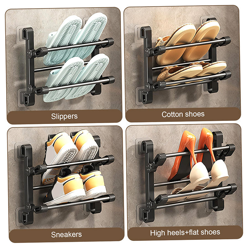 📢📢 50% OFF !! ⏰Foldable Door Shoe Rack