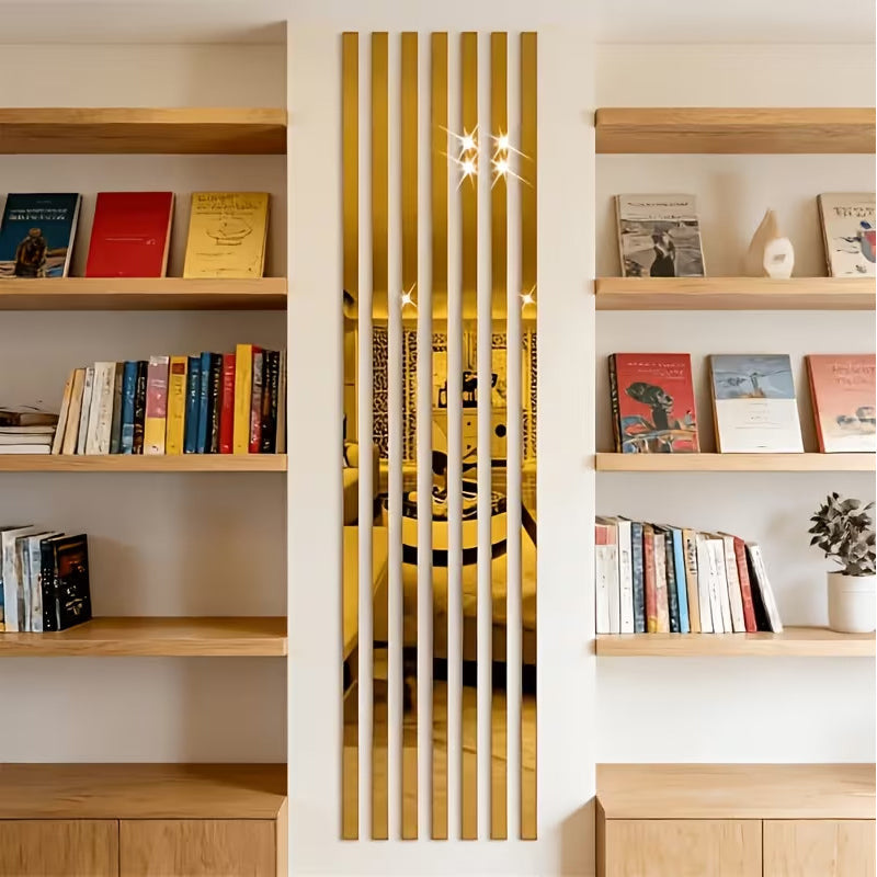 ⏳Limited-time 50% off⏰Self-Adhesive Acrylic Mirror Wall Stickers💛🪞