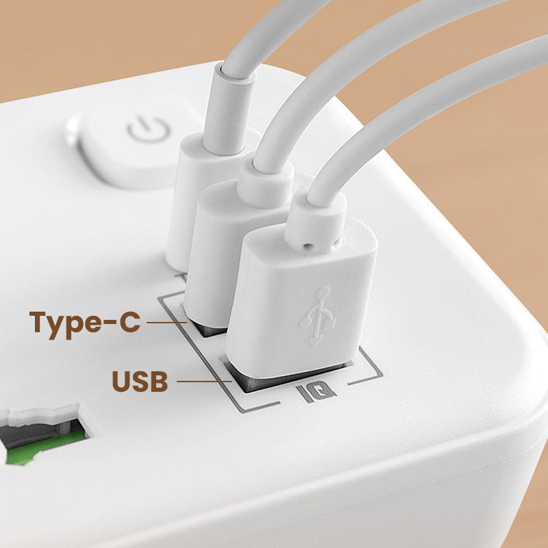 🔌Connecting Socket with Type-C Charging Plug