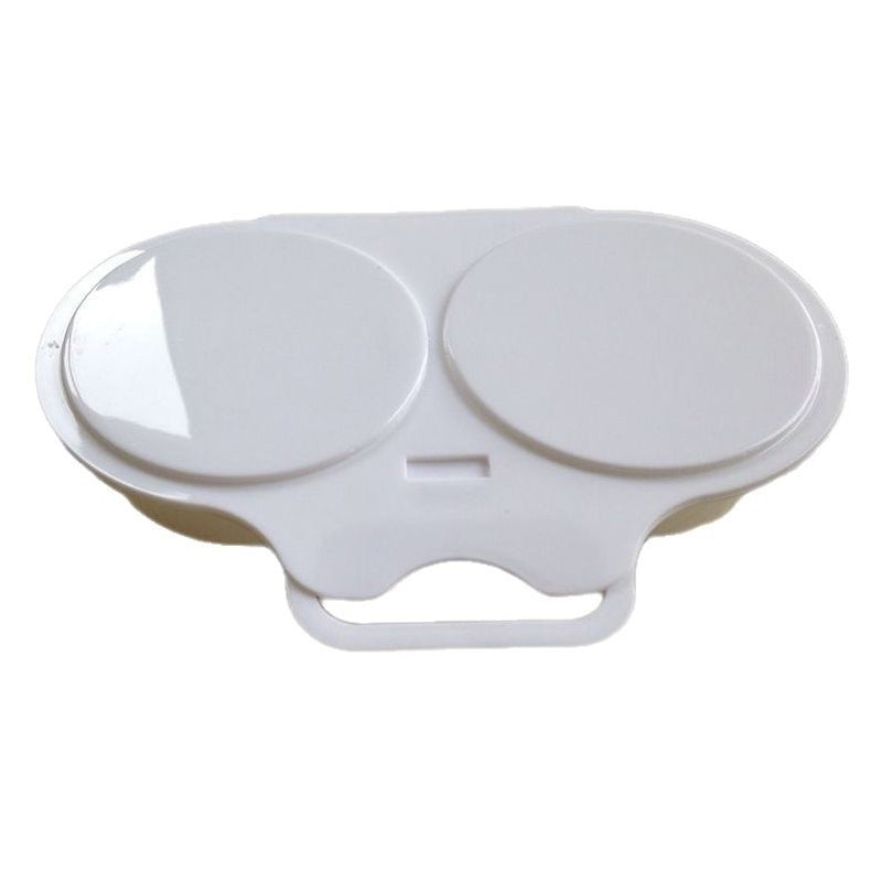 ⏰Last Day Special Price ￡9.99!!⏰ Microwave Egg Poacher – Dual-Cavity Steamer, Rapid Heating, Non-Stick PP – Ideal for Home, Office & Travel! 🔥