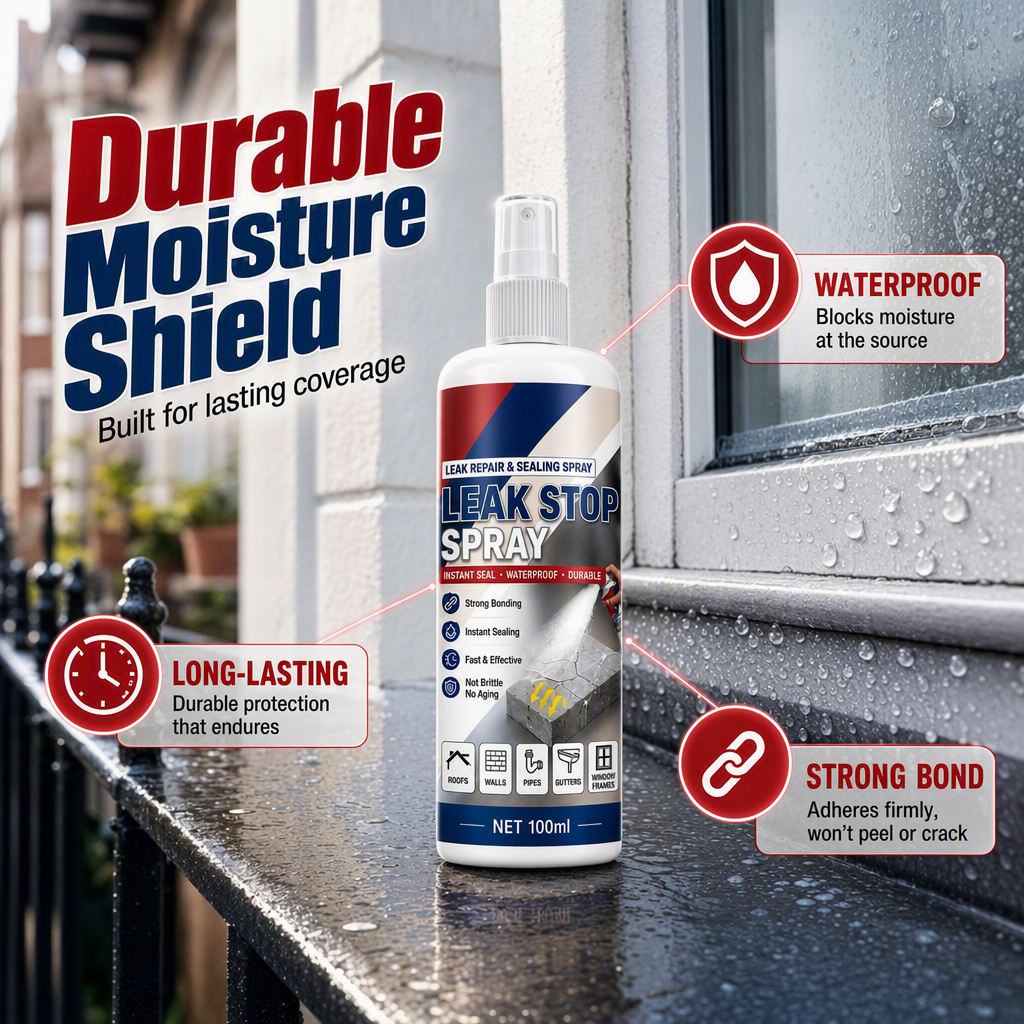 📢📢 50% OFF !! ⏰Waterproof Leak Repair & Sealing Spray