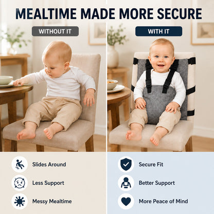 🎁🔥Last day sale 49% OFF🔥  👶Portable Baby High Chair Safety Harness Strap