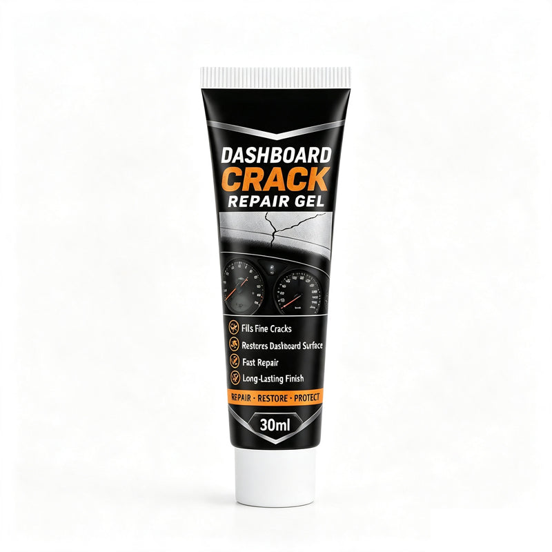 🚗50% OFF NOW! Professional Car Dashboard Crack Repair Gel‑Quick‑Drying Seamless Filler with UV Protection, Auto Interior Restoration Cream for Cracked Leather & Plastic Dashboards