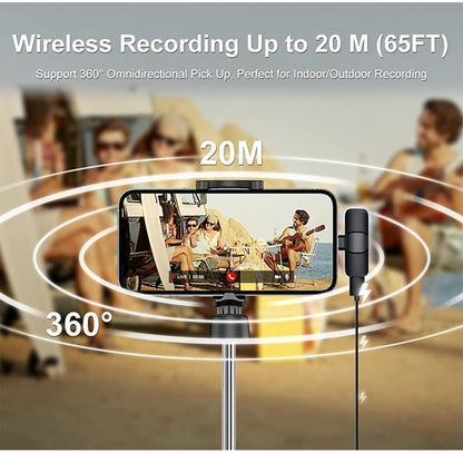 🔥Hot Sale: 50% OFF🔥New Wireless Lavalier Microphone