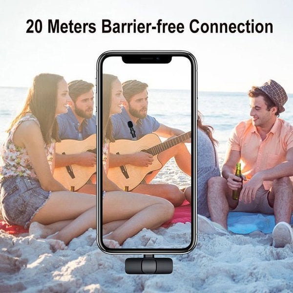🔥Hot Sale: 50% OFF🔥New Wireless Lavalier Microphone