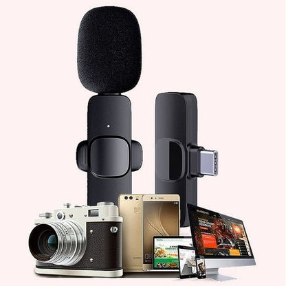 🔥Hot Sale: 50% OFF🔥New Wireless Lavalier Microphone