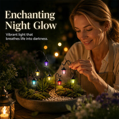🌿 Glow-in-the-Dark Plant Stakes – 50% OFF! 7 colors, premium resin, sturdy iron hooks – magical garden decor. 🌙