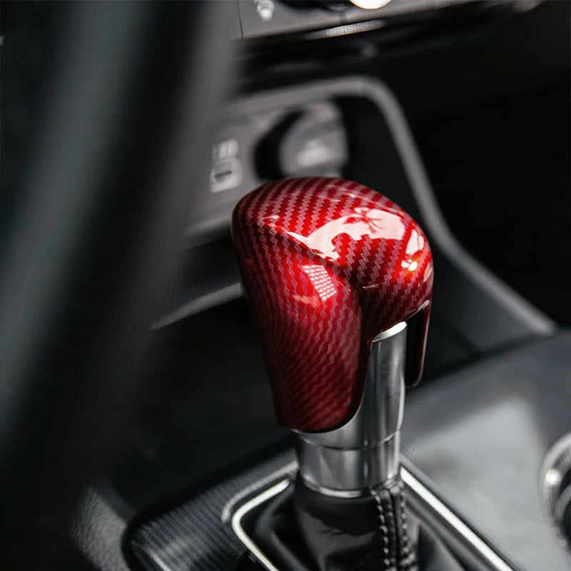 📢📢50% OFF !! ⏰Gear Shift Knob Cover for 2018-2025 Civic Carbon Fiber Trim