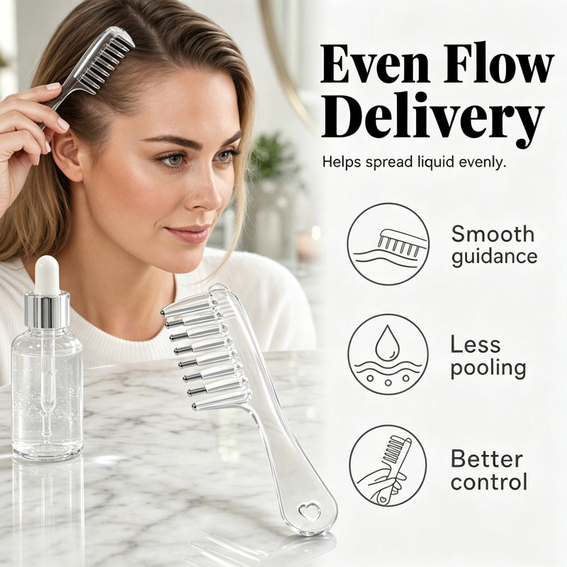 ⏳Limited-time 50% off⏰Scalp Applicator Comb Tool for Hair💧🪮