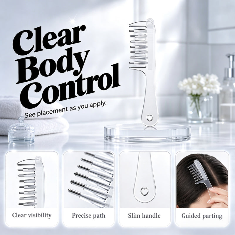 ⏳Limited-time 50% off⏰Scalp Applicator Comb Tool for Hair💧🪮
