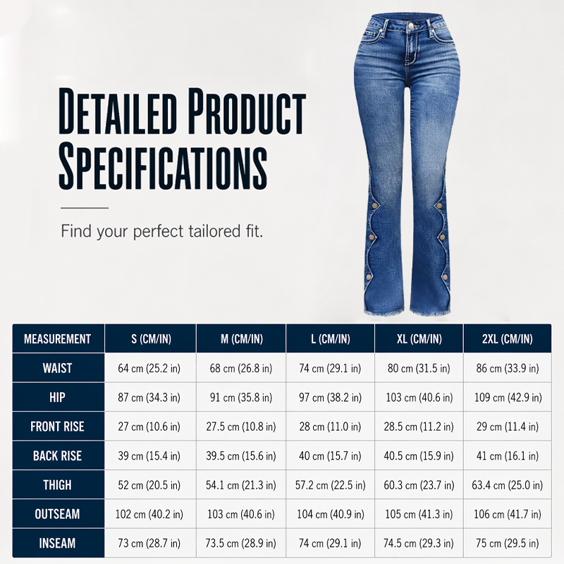 ⏰Last Day Sale 49% OFF& Free Shipping✈️💃Women High Waisted Distressed Flare Jeans