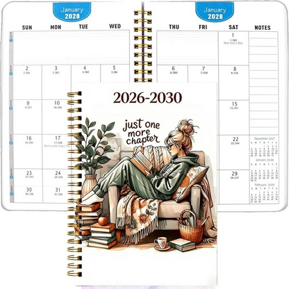 ⏰📅 LAST DAY SALE ONLY￡6.99!! 📚 2026–2030 5-Year Planner | Long-Term Monthly Organizer & Goal Planning Log Book for Work, School & Everyday Life