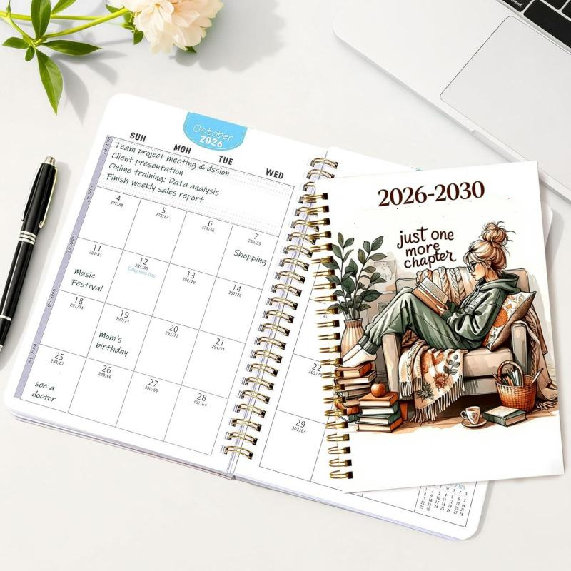 ⏰📅 LAST DAY SALE ONLY￡6.99!! 📚 2026–2030 5-Year Planner | Long-Term Monthly Organizer & Goal Planning Log Book for Work, School & Everyday Life