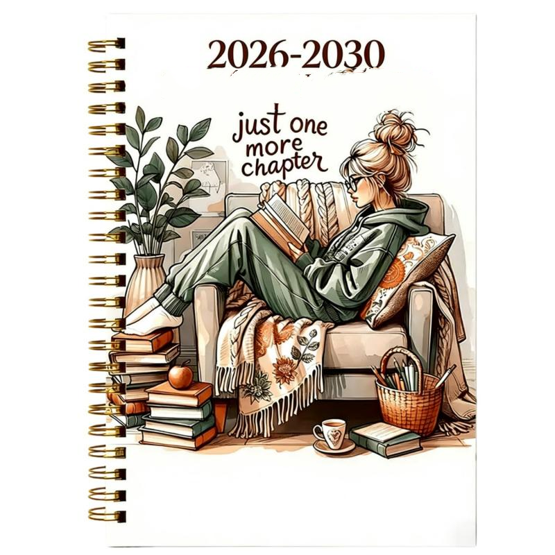 ⏰📅 LAST DAY SALE ONLY￡6.99!! 📚 2026–2030 5-Year Planner | Long-Term Monthly Organizer & Goal Planning Log Book for Work, School & Everyday Life