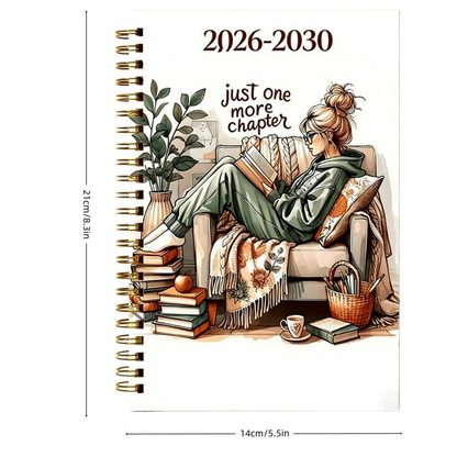 ⏰📅 LAST DAY SALE ONLY￡6.99!! 📚 2026–2030 5-Year Planner | Long-Term Monthly Organizer & Goal Planning Log Book for Work, School & Everyday Life